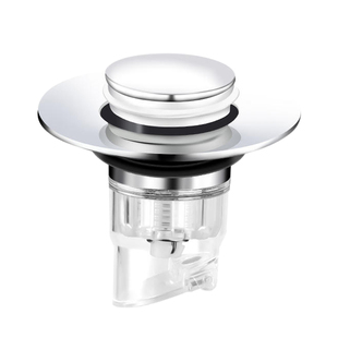 洗手盆漏水塞过滤网按压式水池弹跳槽浴缸下水塞洗脸面池堵孔配件