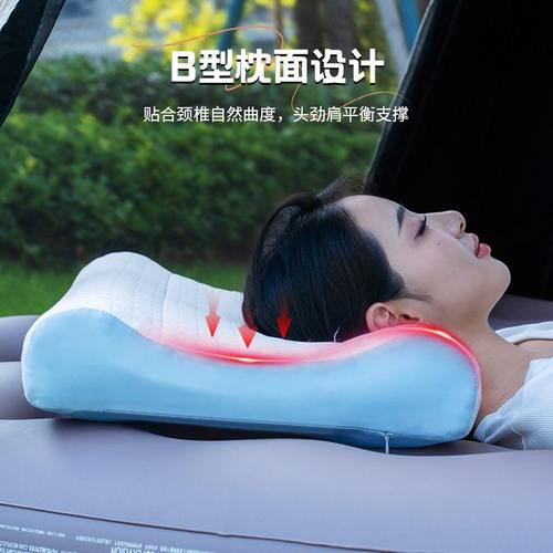 tpu内胆充气充气枕头长途旅行便携式枕头野营帐篷枕头露营