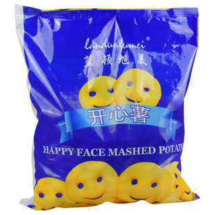 蓝顿旭美开心薯原装笑脸薯饼 2公斤1包 F30 土豆饼 整箱5包包邮