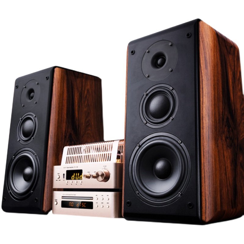 英国皇冠A6胆机组合音响三分频HIFI音箱DVD套装电子管蓝牙功放机