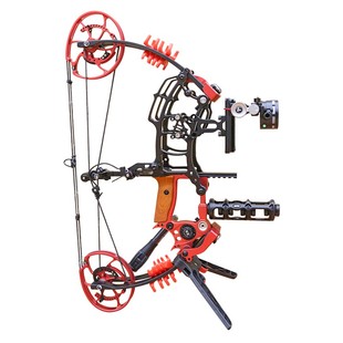 射手恶棍两用复合弓2024新款成年人狩猎射鱼神器打钢珠射箭精灵s1