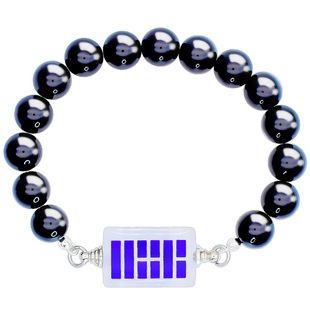 天然黑玛瑙手链五行属水的饰品平安幸运复古国风手链男女手串正品