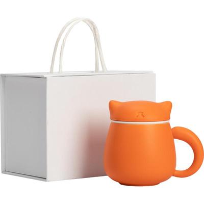 可爱软萌茶水分离泡茶杯