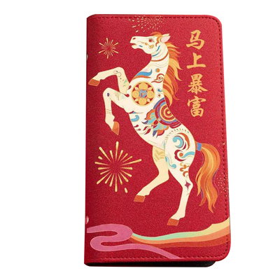 2026新款定期银行存单收纳本不粘字收据票据卡片存折存单夹一体包