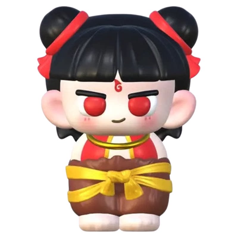 哪吒大号石膏娃娃涂色彩绘diy存钱罐敖丙白胚儿童彩绘石膏娃娃