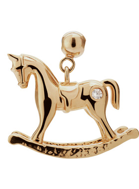 PDPAOLA马年驭梦木马限定吊坠