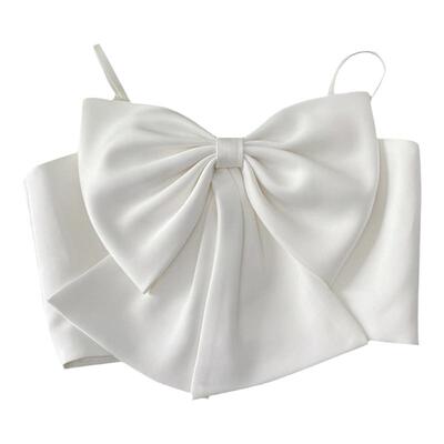 蝴蝶结夏辣妹外穿吊带背心