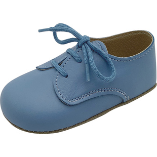 Early Days软底宝宝室内乔治王子同款系带意大利真皮学步前鞋