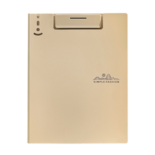 色系文件夹A4资料夹小学初中生专用高颜值试卷收纳夹板写字垫板