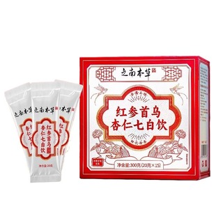 杏仁七白饮官方旗舰店正品抗红参氧营养早餐冲饮冲泡纯代餐粉国货