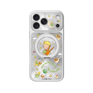 小王子星空适用苹果17Promax手机壳新款iPhone16Pro磁吸保护套Do7带支架ip15可爱高级感14好看超薄13pm全包女
