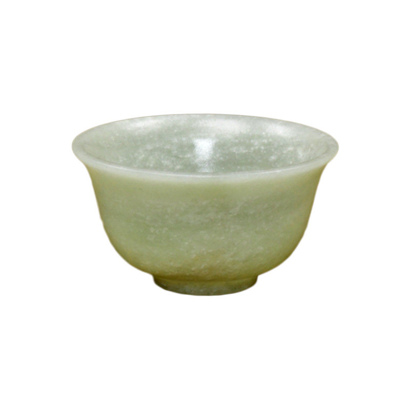 新疆和田玉工夫茶杯且末料