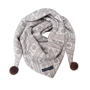 儿童围巾秋冬季婴儿保暖围脖宝宝防风三角巾男童女宝百搭可爱脖套