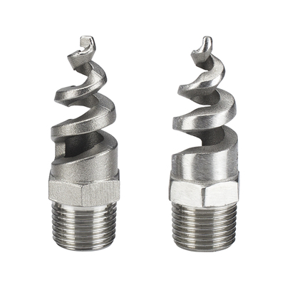 不锈钢螺纹螺旋喷头除尘喷嘴消防