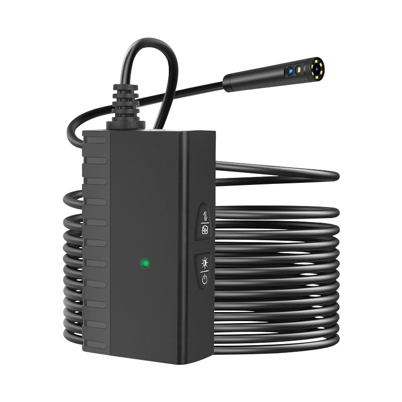 WiFi内窥镜双镜头高清防水管道汽修发动机积碳探测器工业级内窥镜