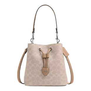 【国内现货】COACH/蔻驰Rowan新款抽绳水桶包单肩手提斜挎女包