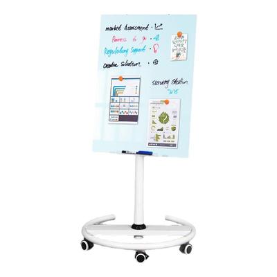 可移动教学培训钢化磁性玻璃白板