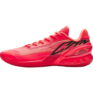 安踏瞬息3丨新年款低帮实战篮球鞋耐磨缓震男款运动鞋红色鞋子男