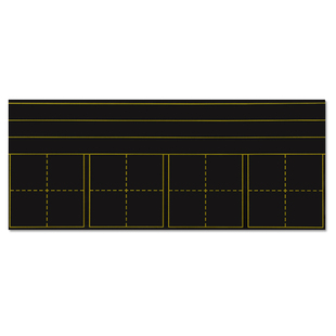 田字格磁贴软磁性白板墙贴教学田字格黑板墙贴小学生黑板贴四线三格磁性黑板墙小黑板磁条练字贴粉笔软性磁铁