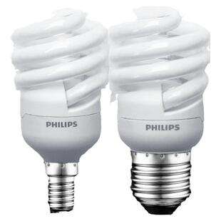 飞利浦节能灯泡螺旋口家用12w15w正品超亮u型螺旋型e27螺旋电灯泡