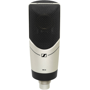 SENNHEISER/森海塞尔 MK8 MK4 双振膜专业电容麦克风录音直播主播