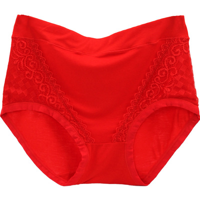 3条妈妈高腰大码内裤女士