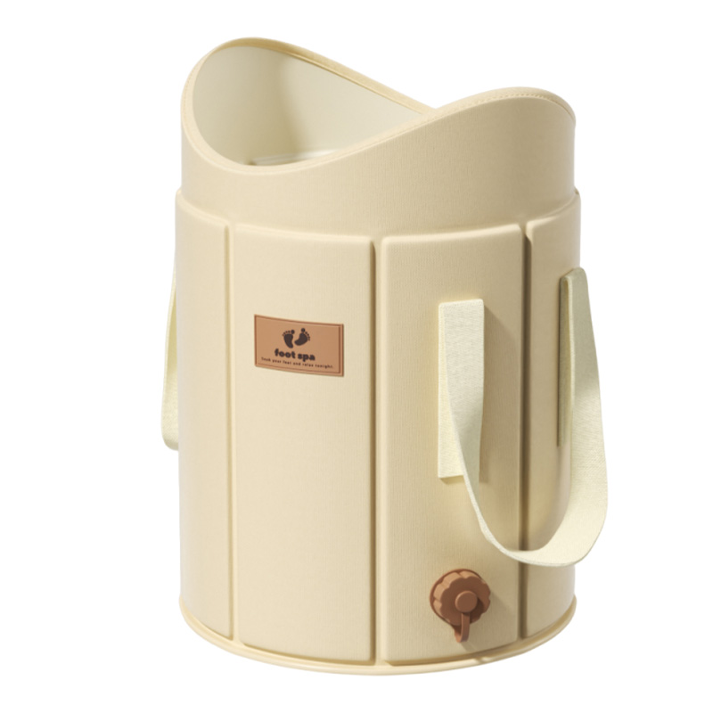 养生泡脚桶折叠家用高深过膝过小腿加厚保温熏蒸足浴桶便携洗脚盆