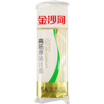 金沙河高筋原味待煮干面条挂面