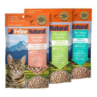 K9Natural新西兰进口全价成幼猫冻干320g*2主食猫粮营养高肉临期
