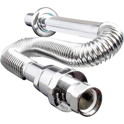 潜水艇不锈钢洗手盆防臭下水管