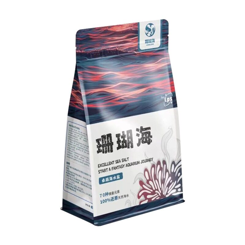 珊瑚海盐高钙小丑盐寄居蟹专用