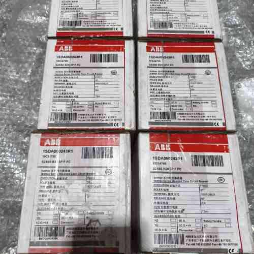 议价ABB塑壳断路器S2X80R203PFC库存全新3P/