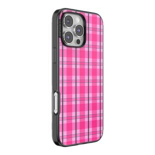 【非常优雅·手机壳】PopSockets泡泡骚xJOOLS系列磁吸防摔手机壳苹果iPhone17/16ProMax/Pro  闪耀渐变格纹