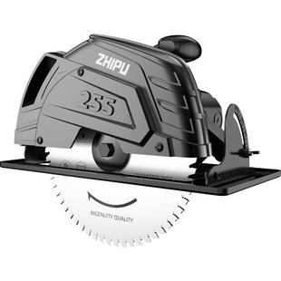 芝浦电圆锯7寸9寸家用切割机木工手提电锯切割锯圆盘锯台锯多功能