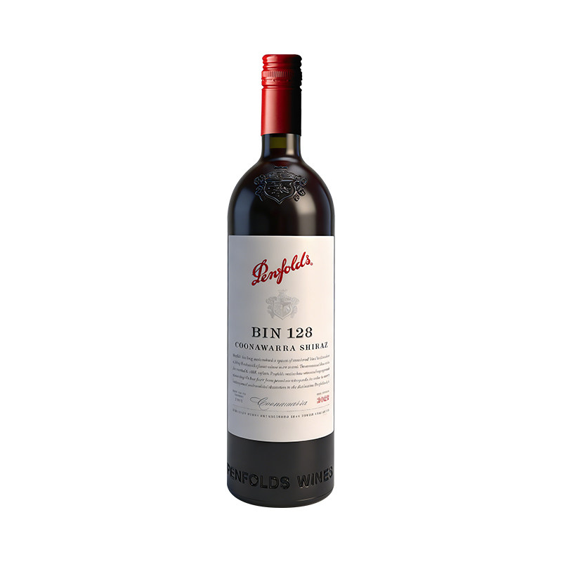 penfolds/奔富BIN128设拉子干红葡萄酒 澳大利亚原瓶进口正品旋盖