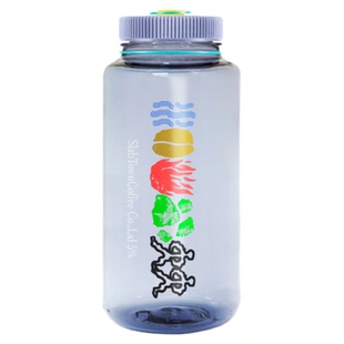 SLABTOWN石板城 5周年限定Na1gene运动水壶大容量户外运动水杯1L