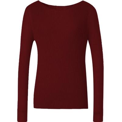 露易兹低领打底毛衣套头针织衫