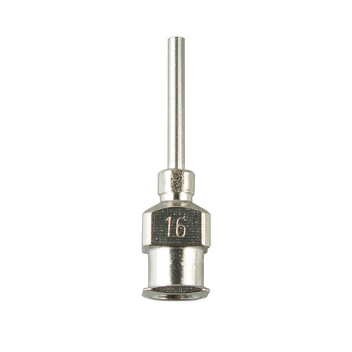 半寸不锈钢点胶针头1/2寸金属平口针8G-34G管长13mm精密打胶针咀
