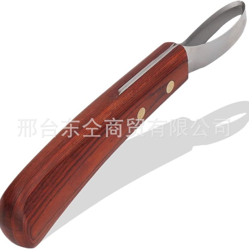 跨境专供环形修蹄刀蹄修蹄工具刀马具马术心蹄马蹄刀刀修蹄用品抠