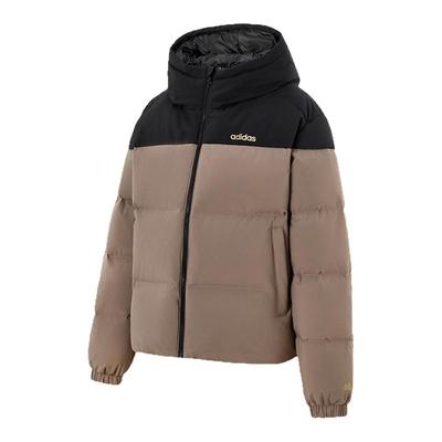 阿迪达斯女款羽绒服防风