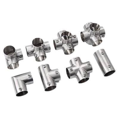 不锈钢三通接头304钢管连接配件