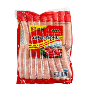 鸿翔台湾风味烤肠网红爆裂肠30根×70克×1袋家庭装