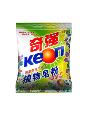 奇强植物皂粉1200g*3袋