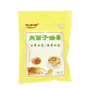 宁夏特产西北清真油茶肉面子回族早茶回族营养早餐食品15小袋包邮