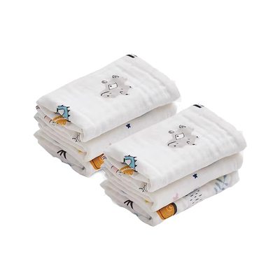 十月结晶婴儿毛巾方巾纯棉超柔软