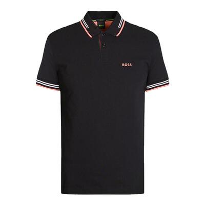 雨果博斯男士夏季时尚短袖POLO衫