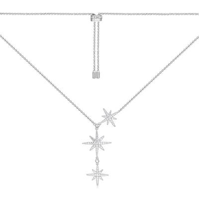 apmmonaco银星星项链飘落