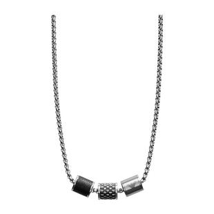 【自营】Armani阿玛尼易烊千玺同款项链男三珠小蛮腰钢质男生礼物