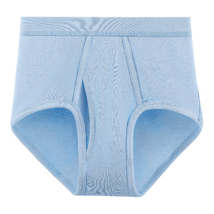 三枪2025年春夏无痕内裤男士纯棉短裤中年高腰全棉三角裤大码裤头