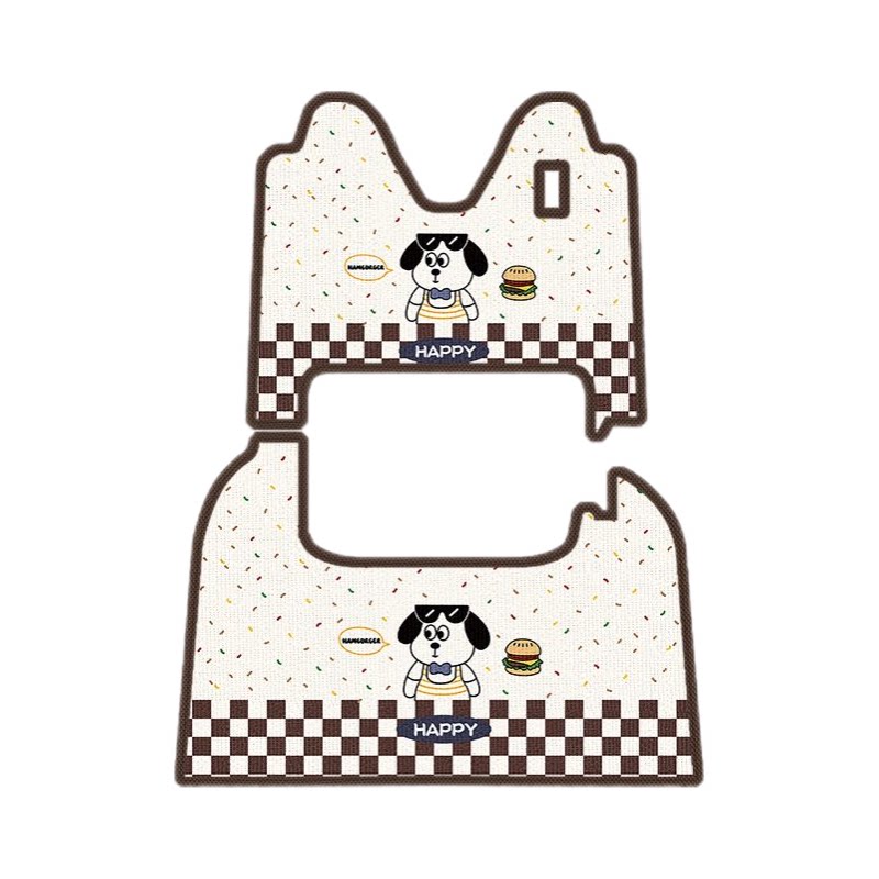 适用【金彭豆奇3Pro】三轮车脚垫